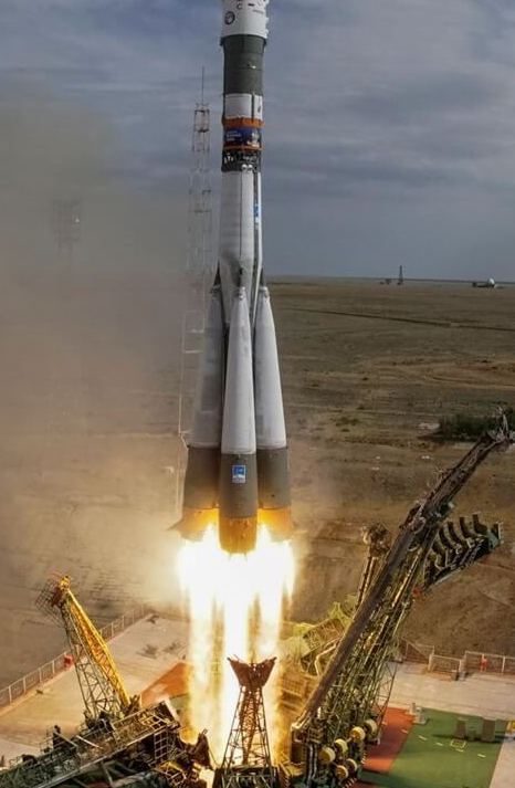 Rocket Launch / Baikonur Kazakhstan